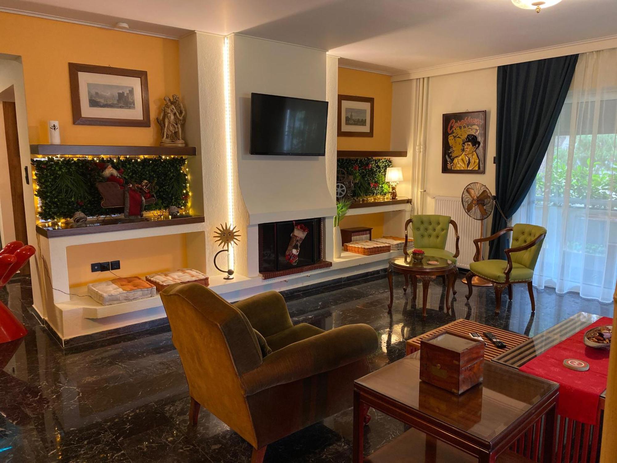 Sarakin'S Mansion Luxury Retreat Apartment Athena Bagian luar foto